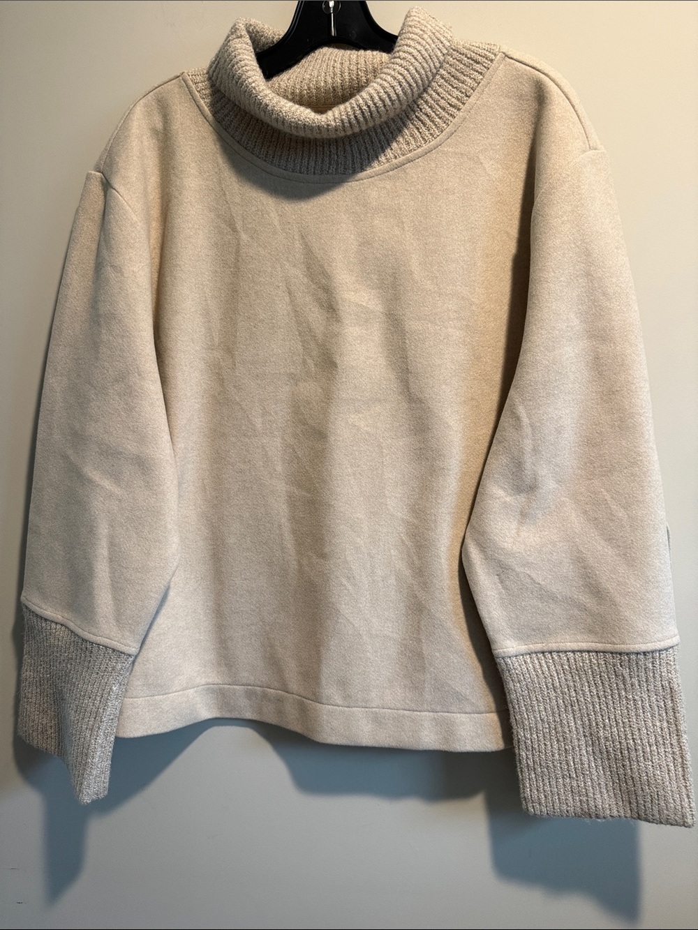 Banana Republic Cream Cowl Neck Sweater